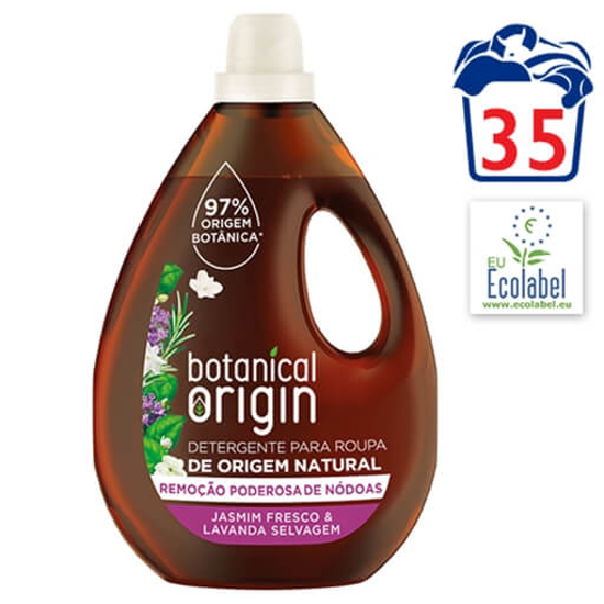Imagem de Detergente Máquina Roupa Líquido Origem Natural Lavanda BOTANICAL ORIGIN 35 doses