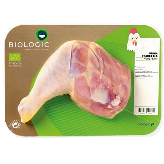 Imagem de Perna de Frango Biológico BIOLOGIC emb.400g