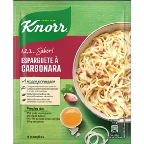 Imagem de Tempero Esparguete à Carbonara em Saqueta KNORR emb.36g