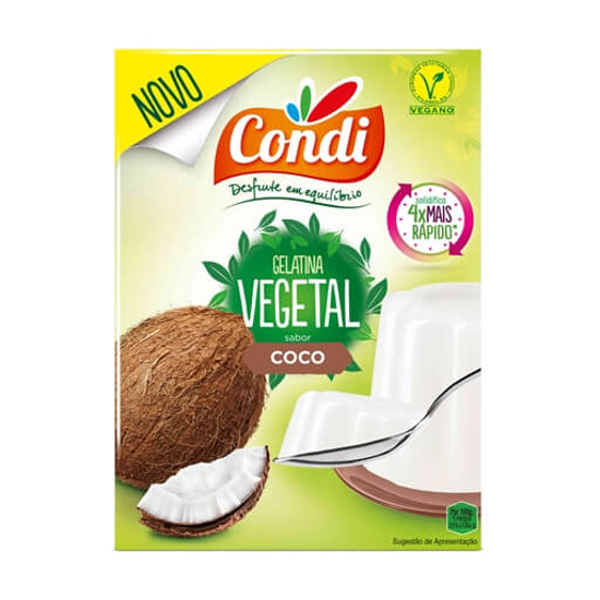 Imagem de Gelatina em Pó Vegetal de Coco CONDI emb.180g