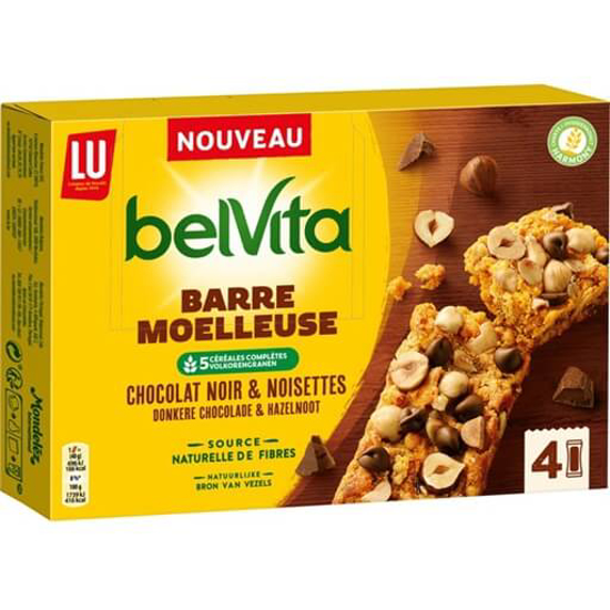 Imagem de Barras de Cereais de Chocolate e Avelãs BELVITA emb.160g