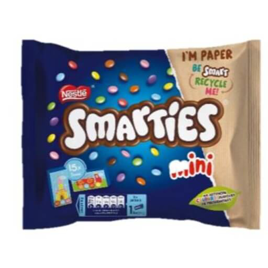 Imagem de Drageias de Chocolate de Leite Mini SMARTIES emb.187g