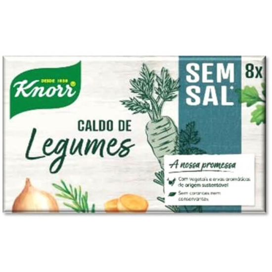 Imagem de Caldo de Legumes sem Sal Cubos KNORR emb.8un