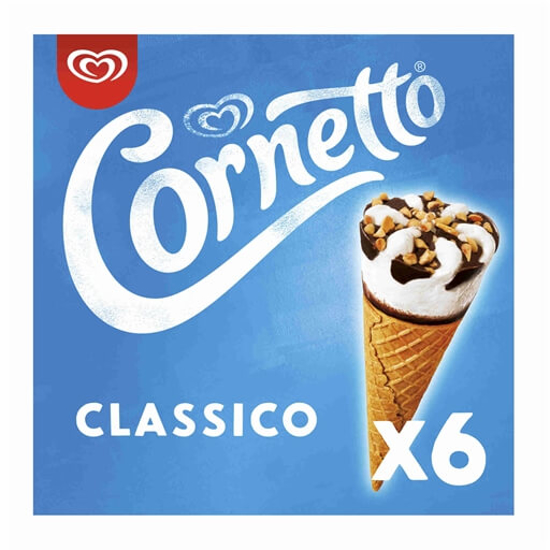 Imagem de Gelado Clássico CORNETTO emb.6x90ml