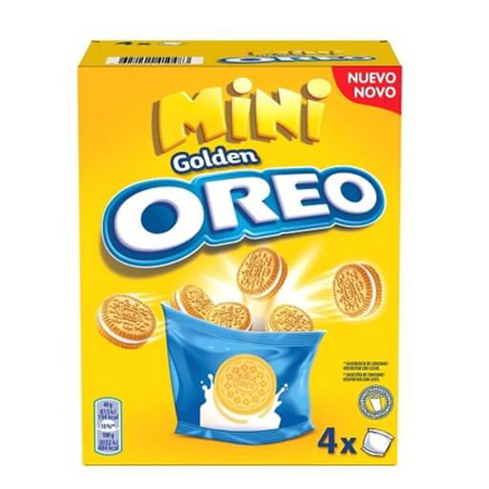 Imagem de Bolachas Recheio Mini Golden OREO emb.160g