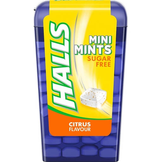 Imagem de Rebuçados Mini Mints Halls Citrus sem Açúcar HALLS emb.12,5g