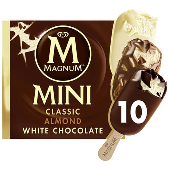 Imagem de Gelado 3 Chocolates Mini MAGNUM emb.10x55ml