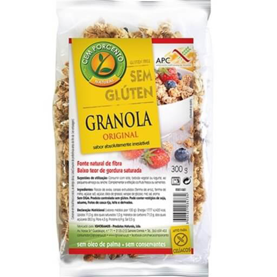 Imagem de Granola Original sem Glúten CEM PORCENTO emb.300g