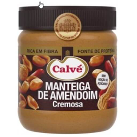 Imagem de Manteiga de Amendoim Cremosa CALVÉ emb.350g