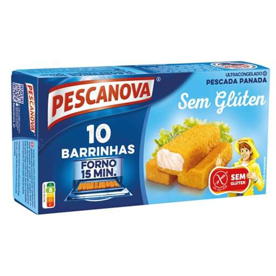 Imagem de Barrinhas de Pescada sem Glúten PESCANOVA emb.300gr (10un)