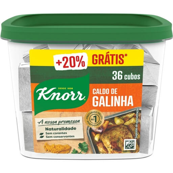 Imagem de Caldo de Galinha Cubos KNORR emb.360g
