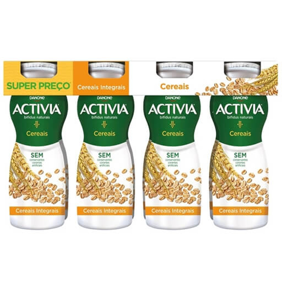 Imagem de Iogurte Líquido Bifidus Cereais ACTIVIA emb.8x155g