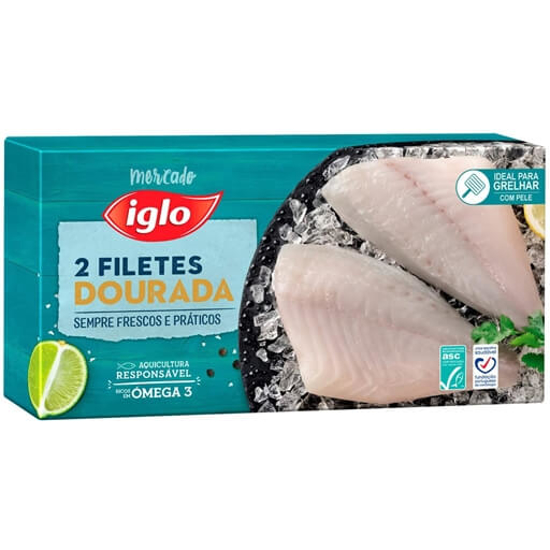 Imagem de Filetes de Dourada ASC IGLO emb.200gr (2un) Congelados