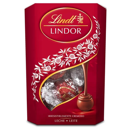 Imagem de Bombons Cornet Leite LINDT emb.337g