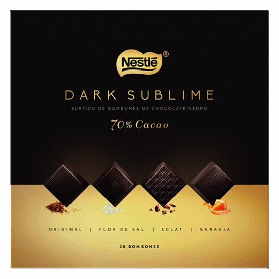 Imagem de Bombons de Chocolate Negro Sublime NESTLÉ emb.143g