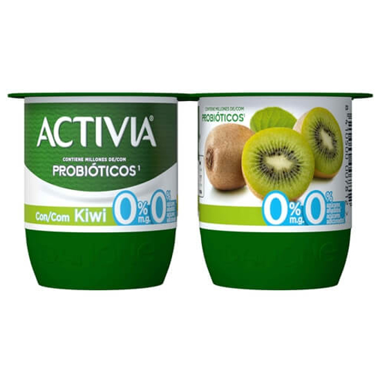 Imagem de Iogurte Bifidus Pedaços Kiwi ACTIVIA emb.4x120g