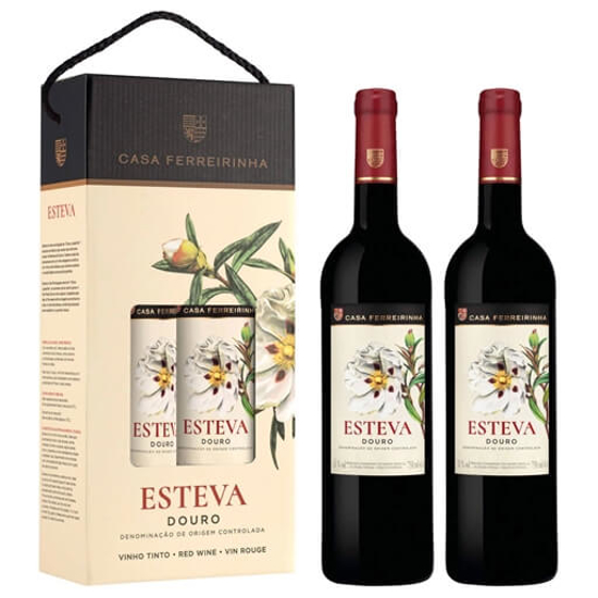 Imagem de Vinho Esteva DOC Douro Vinho Tinto Conjunto ESTEVA emb.2x75cl