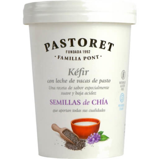 Imagem de Iogurte Kefir com Sementes de Chia PASTORET emb.500g