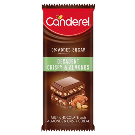 Imagem de Tablete de Chocolate com Cereais e Amêndoas CANDEREL emb.100g