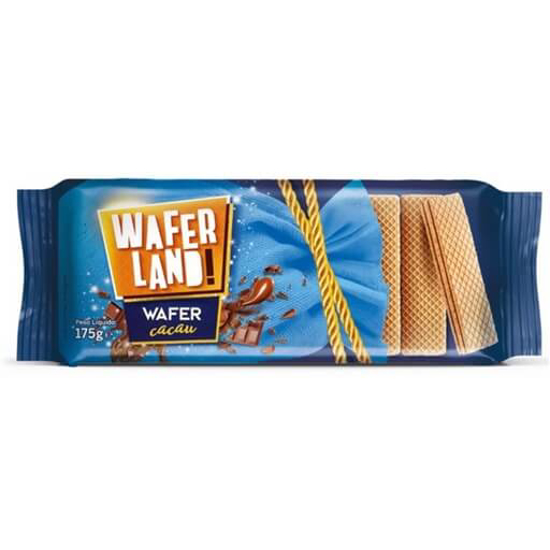 Imagem de Bolachas Wafer Cacau WAFERLAND emb.175g