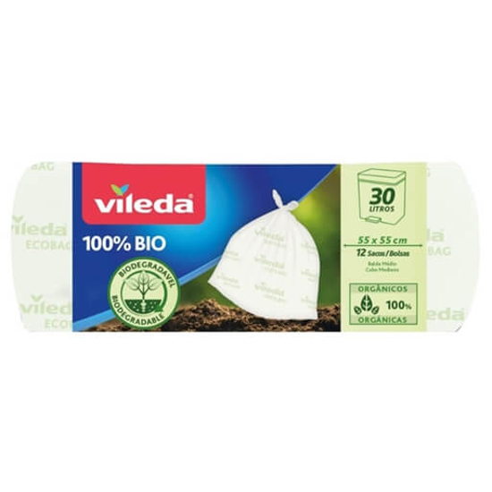Imagem de Sacos Lixo 100% Bio 30 lt VILEDA emb.12un