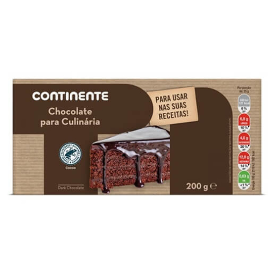 Tablete de Chocolate Branco - emb. 100 gr - Continente