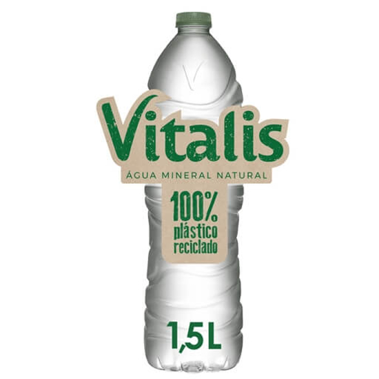 Imagem de Água sem Gás Reciclado VITALIS garrafa 1,5L