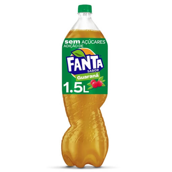 Imagem de Refrigerante com Gás Guaraná sem Açúcar FANTA garrafa 1,5L