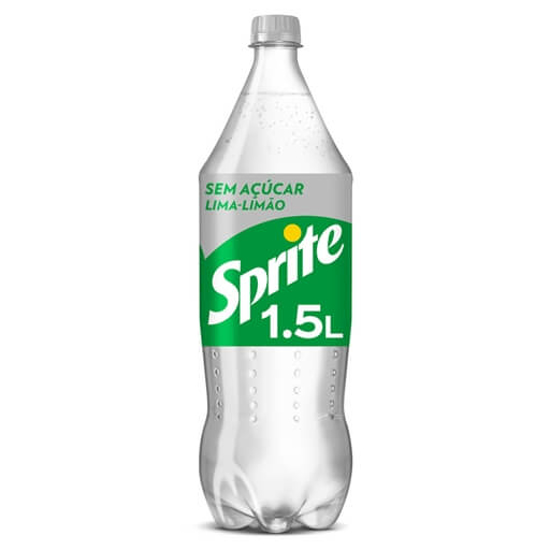 Imagem de Refrigerante com Gás Lima Limão Zero SPRITE garrafa 1,5L