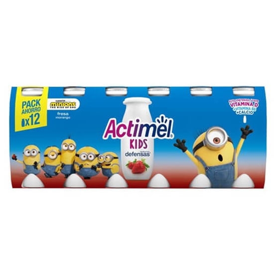 Imagem de Iogurte Líquido Infantil Morango ACTIMEL emb.12x100g