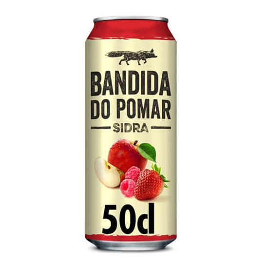 Imagem de Sidra com Álcool Frutos Vermelhos Lata BANDIDA DO POMAR lata 50cl