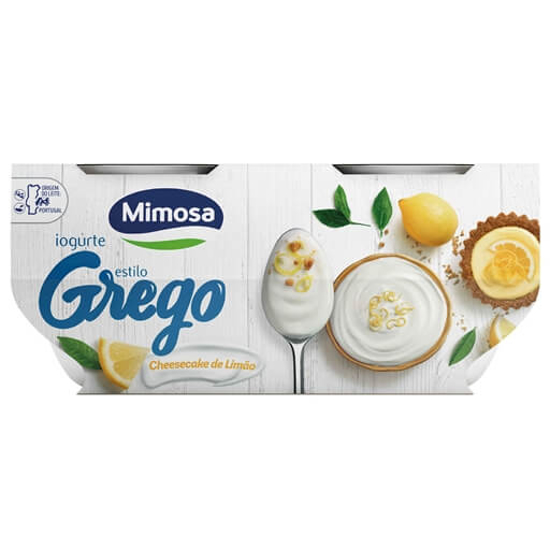 Imagem de Iogurte Grego Chessecake Limão MIMOSA emb.4x110g