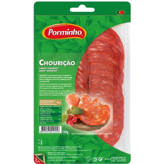 Imagem de Chourição em Fatias PORMINHO unidade 150g