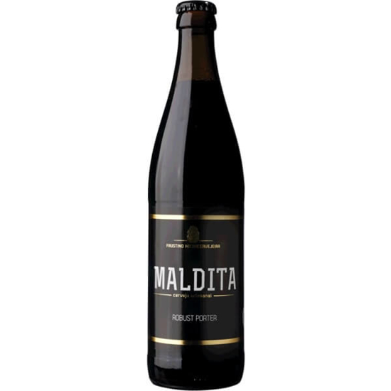 Imagem de Cerveja Artesanal Robust Porter MALDITA garrafa 33cl