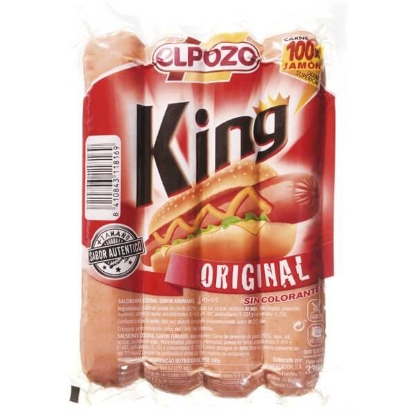 Mostrar detalhes para Salsichas ELPOZO KING emb.330g Imagem de Salsichas ELPOZO KING emb.330g