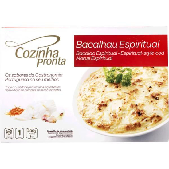 Imagem de Bacalhau Espiritual COZINHA PRONTA emb.400g