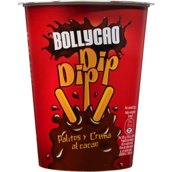 Imagem de Palitos e Creme de Chocolate BOLLYCAO DIP DIP emb.52g