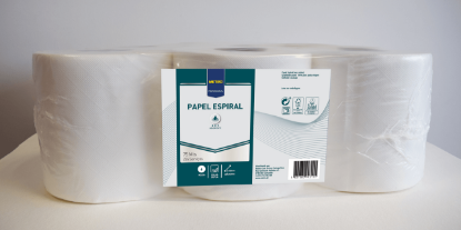 Mostrar detalhes para Rolo de Papel Espiral 75Mts MAKRO PROFESSIONAL 6roLos Imagem de Rolo de Papel Espiral 75Mts MAKRO PROFESSIONAL 6roLos