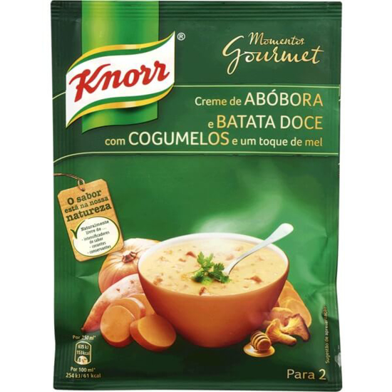 Imagem de Creme de Abóbora e Batata Doce com Cogumelos KNORR MOMENTOS GOURMET emb.70g