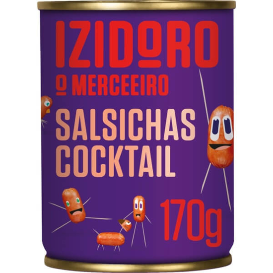Imagem de Salsichas Mini Cocktail IZIDORO O MERCEEIRO lata 175g