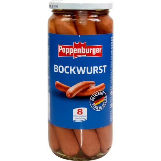 Imagem de Salsichas Bockwurst POPPENBURGER frasco 360g