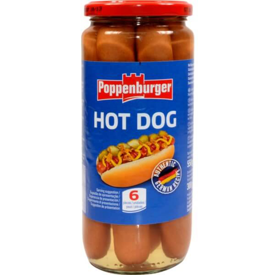 Imagem de Salsichas Hot Dog POPPENBURGER frasco 300g