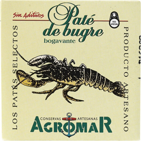 Imagem de Paté de Bogavante AGROMAR lata 100g