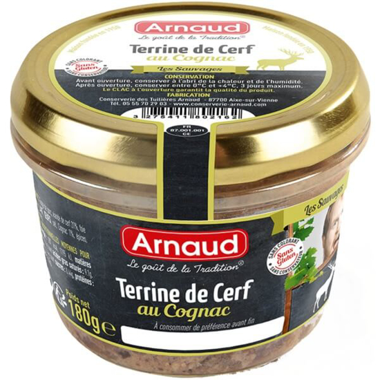 Imagem de Paté de Veado com Cognac ARNAUD frasco 180g