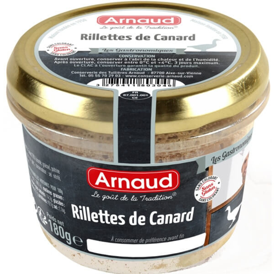 Imagem de Rillettes de Pato ARNAUD frasco 180g