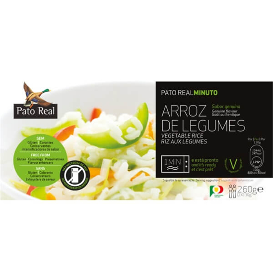 Imagem de Arroz de Legumes PATO REAL MINUTO emb.260g