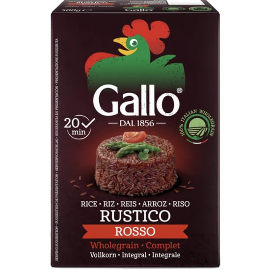 Imagem de Arroz Vermelho Integral RISO GALLO emb.500g