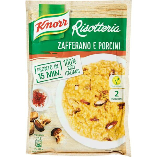 Imagem de Risotto de Açafrão e Cogumelos Vegan KNORR RISOTTERIA emb.175g