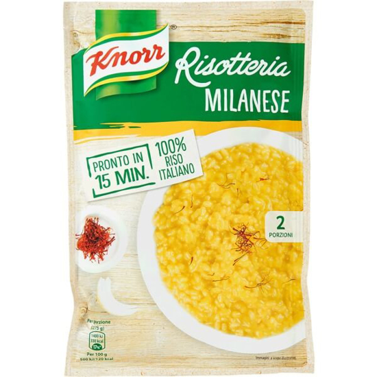 Imagem de Risotto Milanesa de Açafrão KNORR RISOTTERIA emb.175g