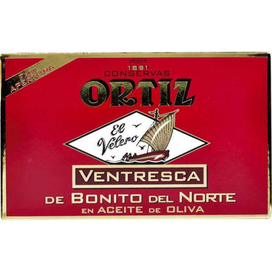 Imagem de Ventresca de Atum Bonito do Norte em Azeite ORTIZ lata 110g